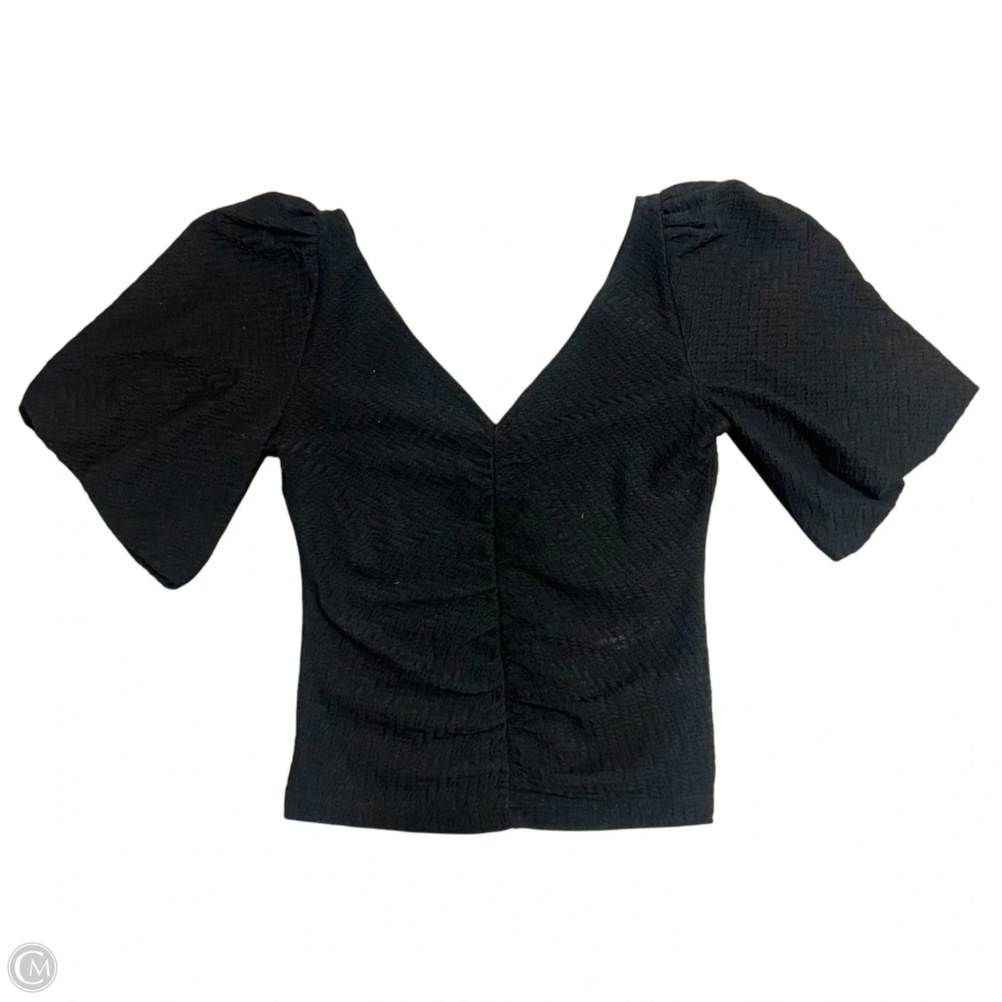 Top Short Sleeve By Free People In Black, Size: S