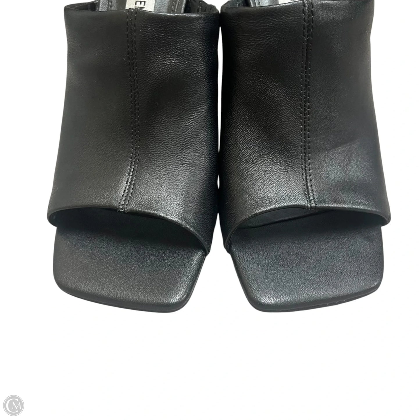 Sandals Heels Block By Steve Madden In Black, Size: 8