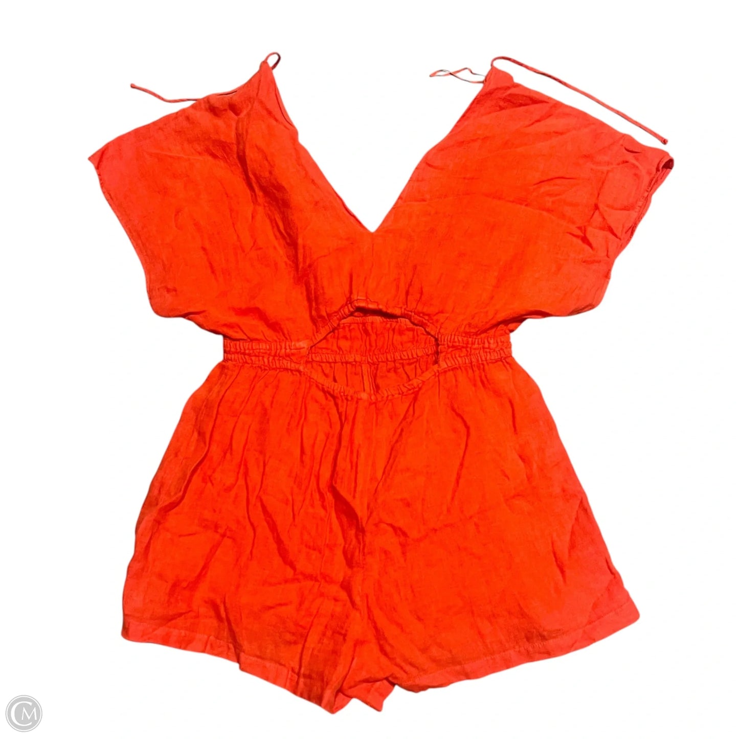 Romper By Zara In Orange, Size: L