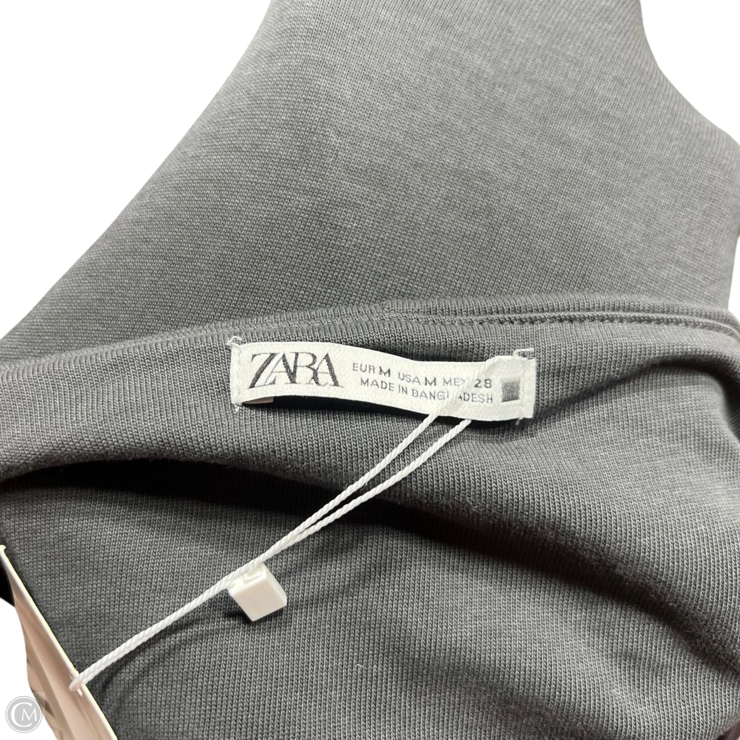 Dress Casual Maxi By Zara In Grey, Size: M