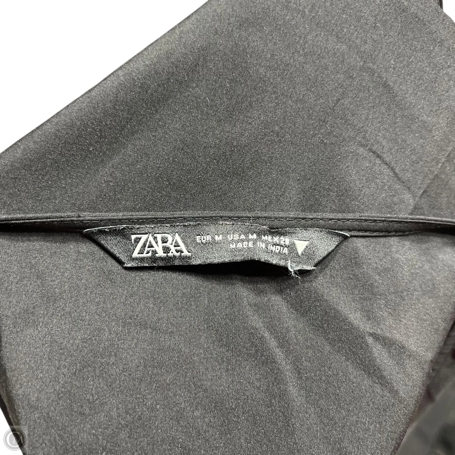 Dress Casual Maxi By Zara In Black, Size: M