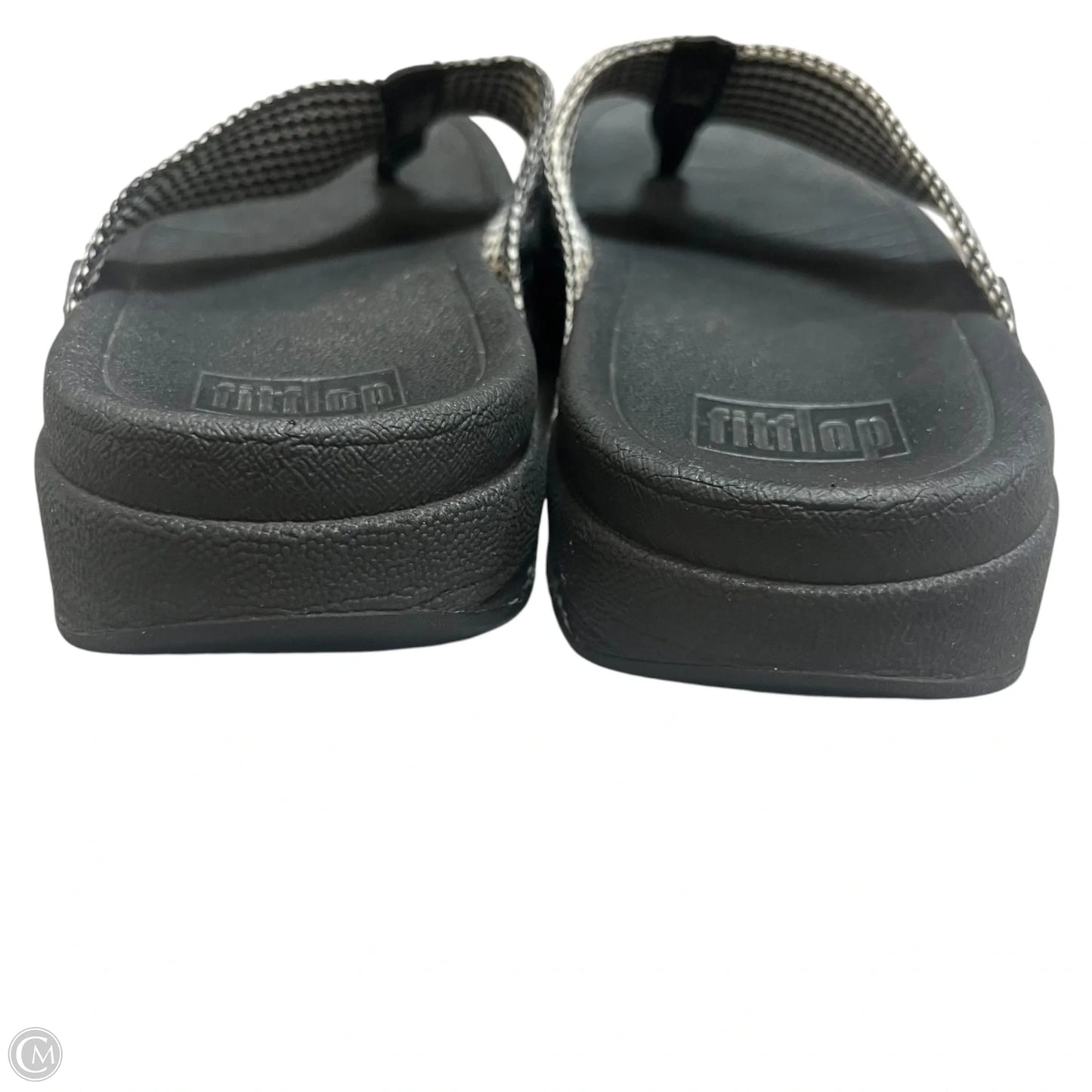 Sandals Flats By Fitflop In Black, Size: 7