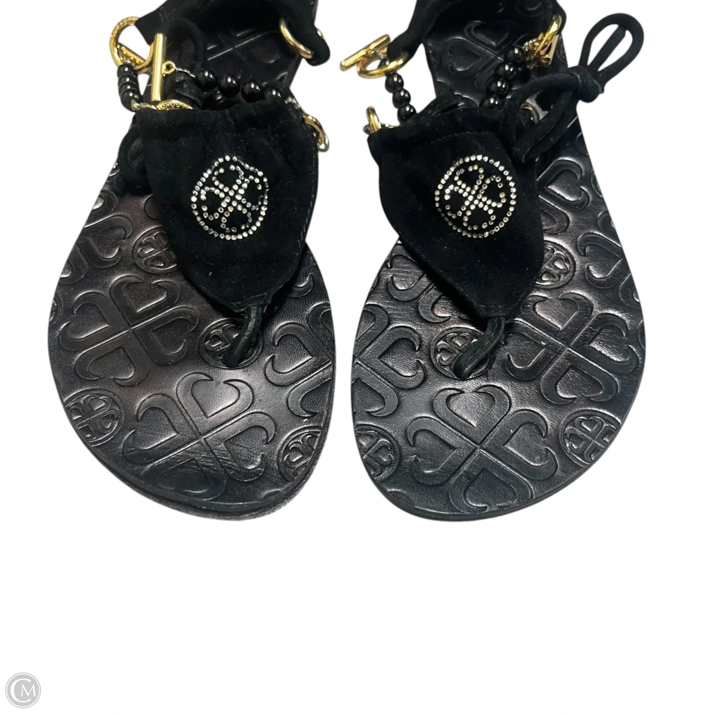 Sandals Flats By Luxtrada In Black, Size: 7