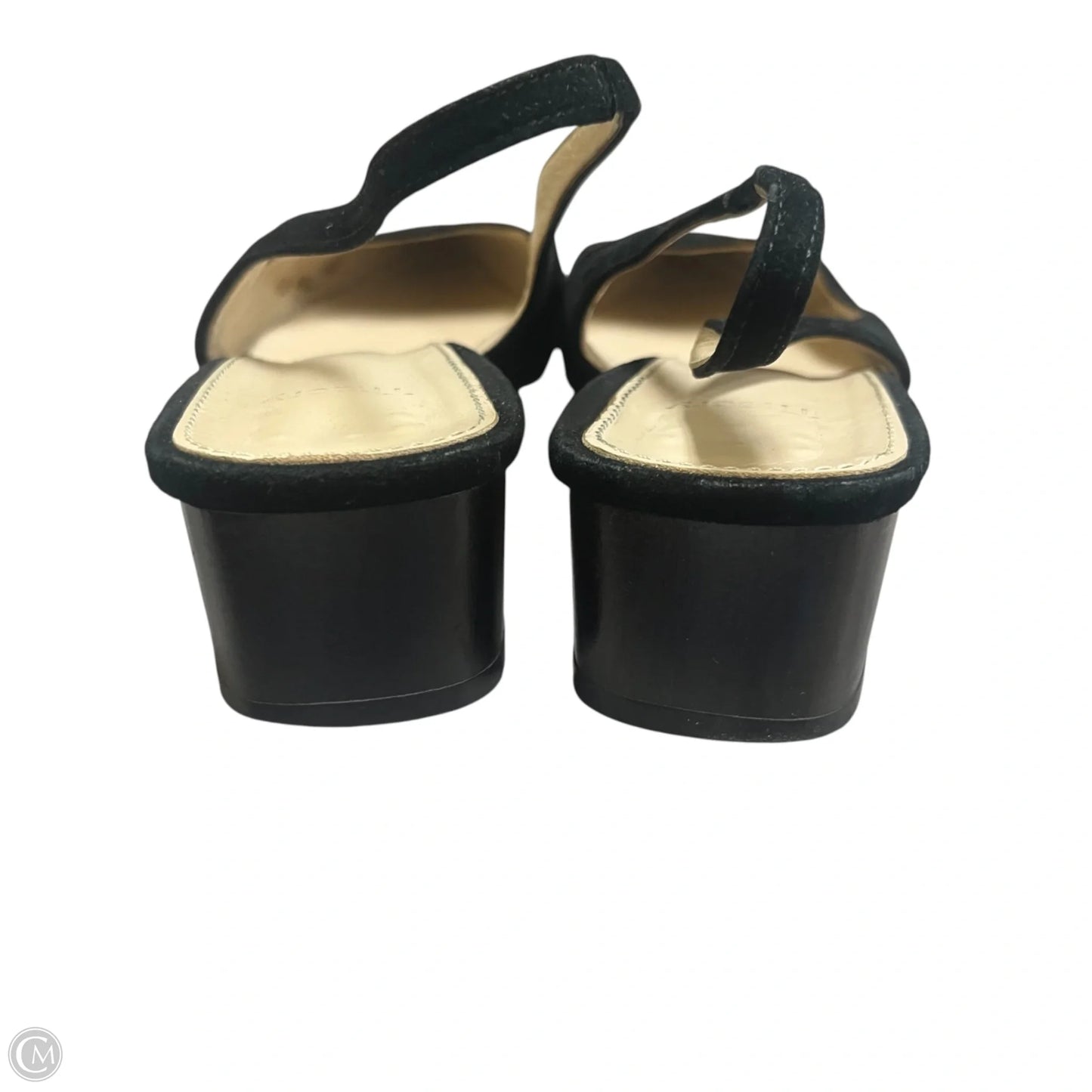 Shoes Heels Block By Theory In Black, Size: 9
