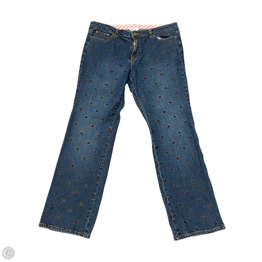 Jeans Designer By Lilly Pulitzer In Blue Denim, Size: 14