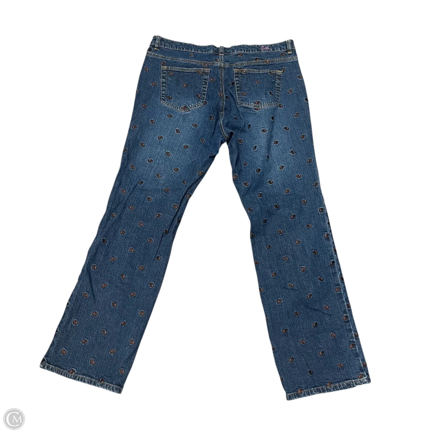 Jeans Designer By Lilly Pulitzer In Blue Denim, Size: 14