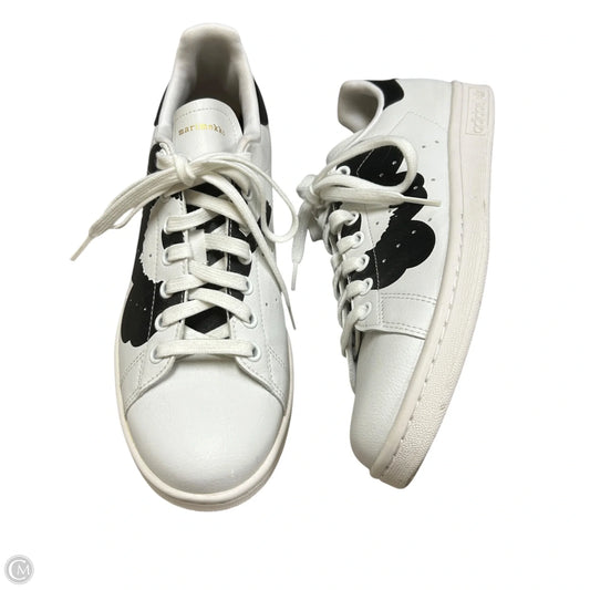 Shoes Sneakers By Adidas In Black & White, Size: 8.5