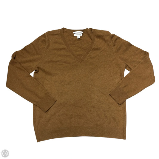 Sweater Cashmere By Nordstrom In Brown, Size: L