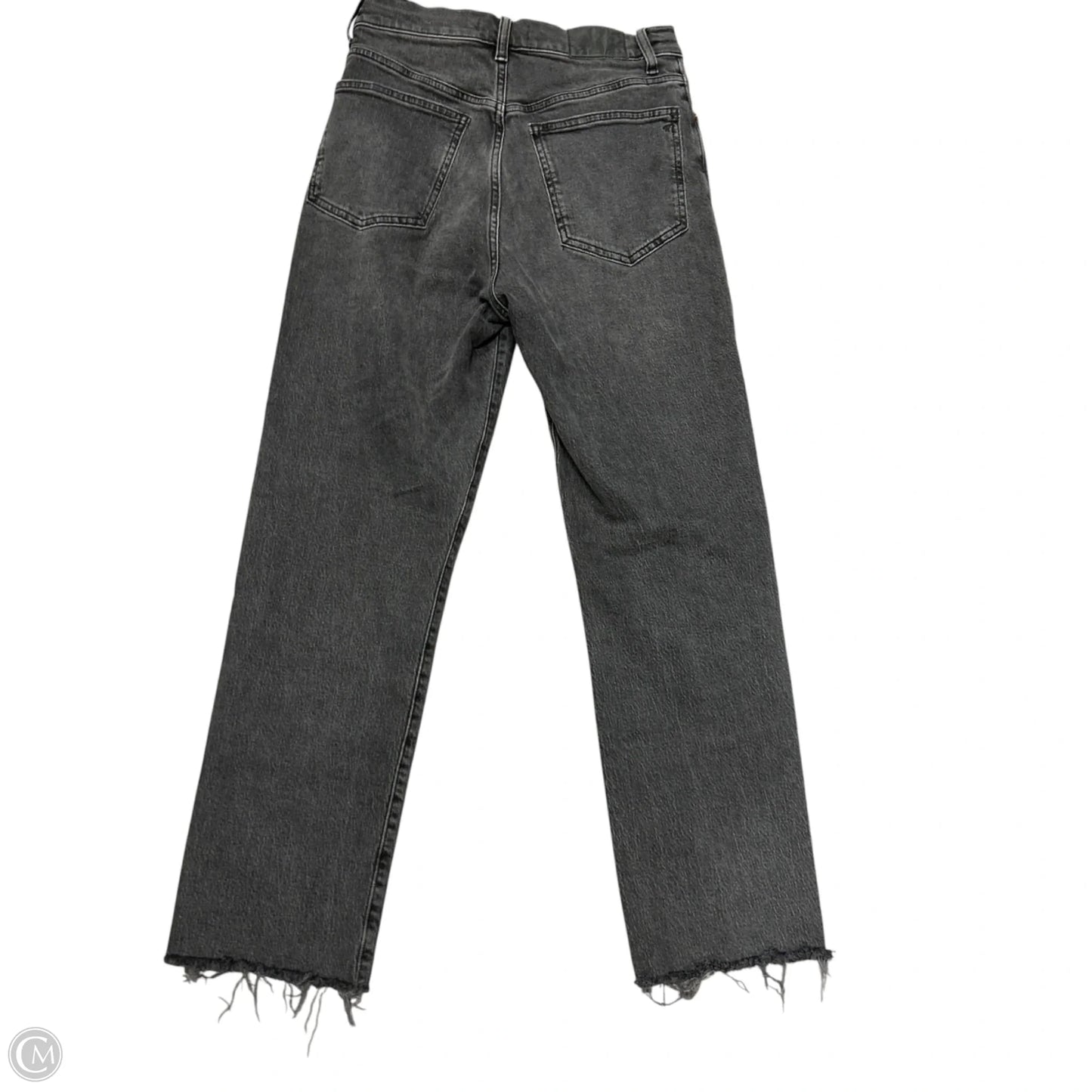 Jeans Straight By Madewell In Grey Denim, Size: 2