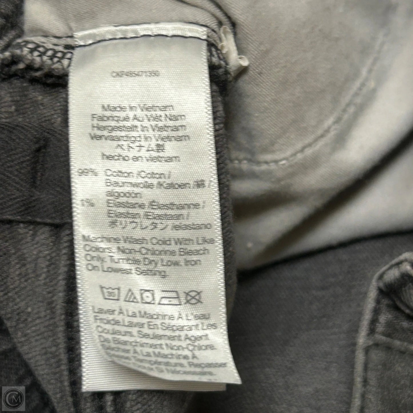 Jeans Straight By Madewell In Grey Denim, Size: 2