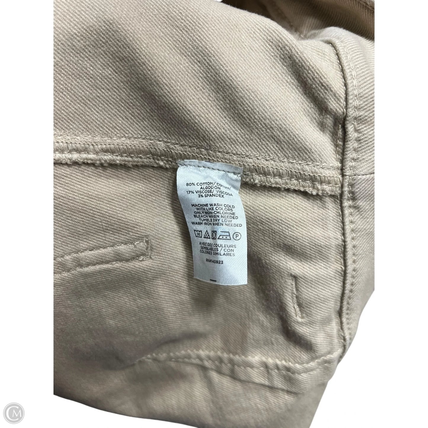 Skirt Maxi By Loft In Tan Denim, Size: 0