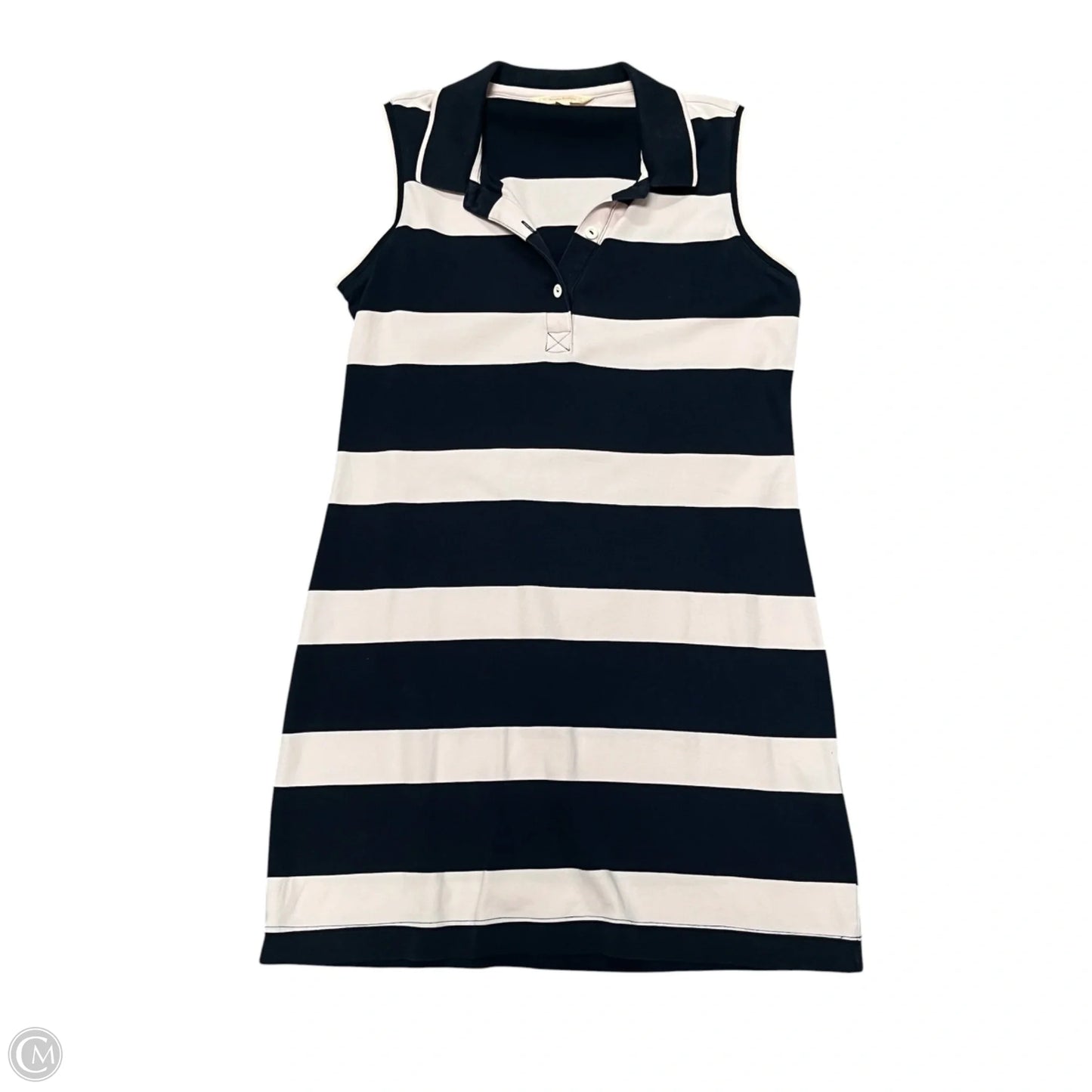 Dress Casual Short By Brooks Brothers In Blue & Pink, Size: M
