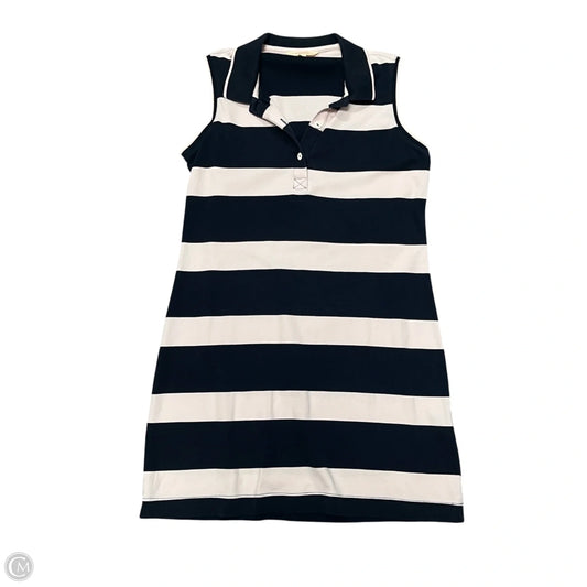Dress Casual Short By Brooks Brothers In Blue & Pink, Size: M