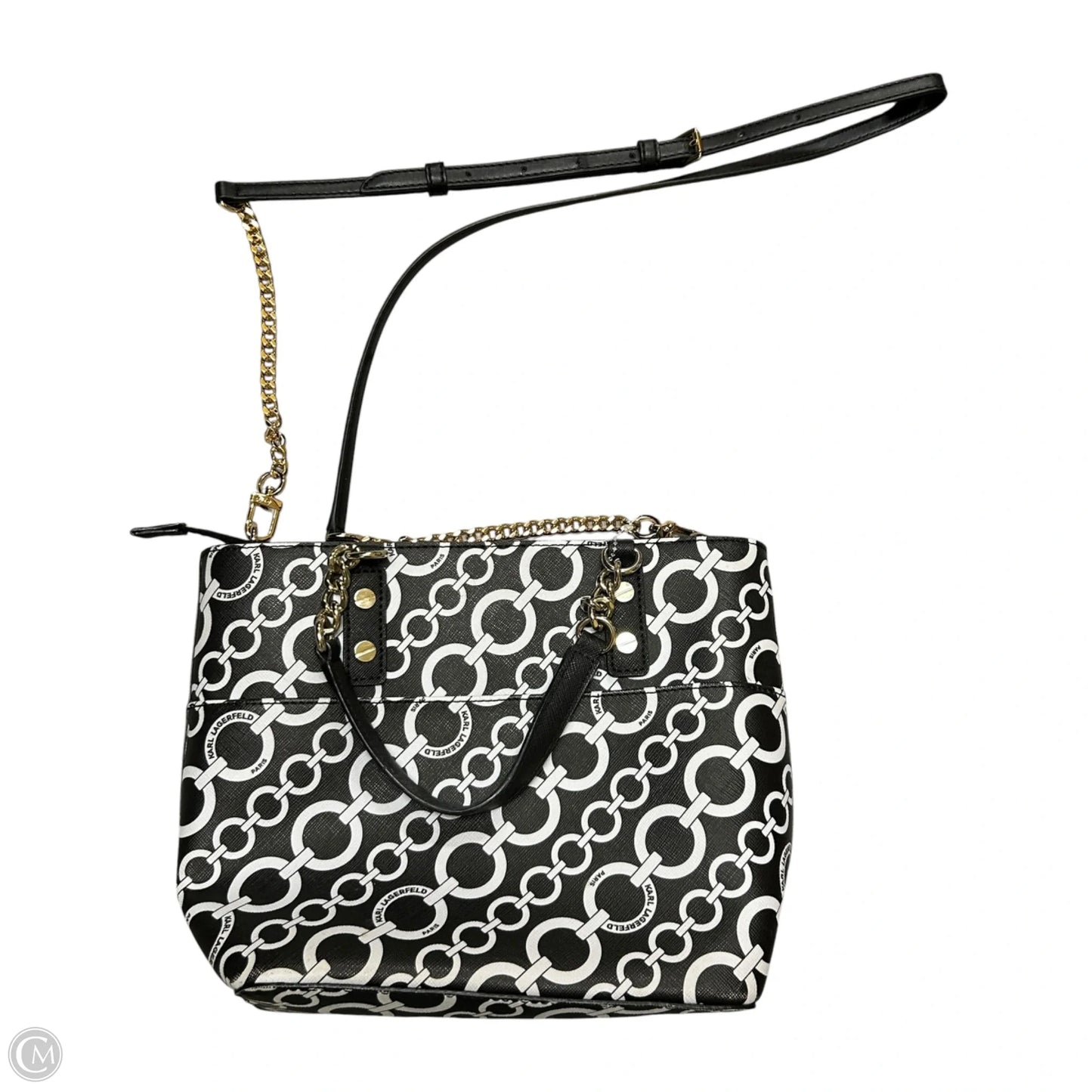Handbag Designer By Karl Lagerfeld, Size: Small