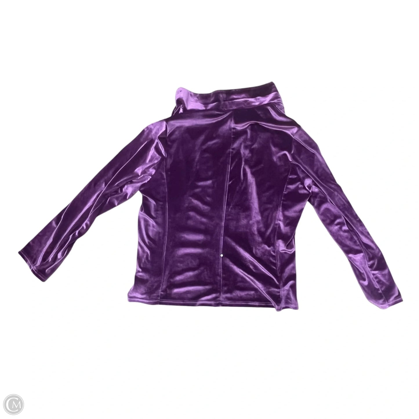 Blazer In Purple, Size: Xl