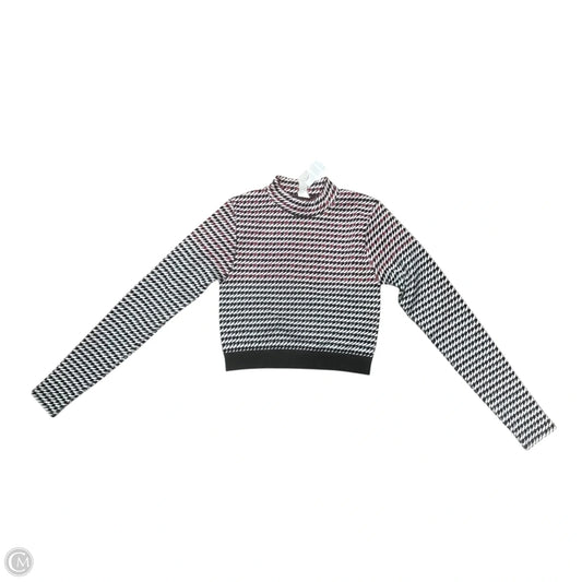 Athletic Top Long Sleeve Collar By Fabletics In Green & Red, Size: S