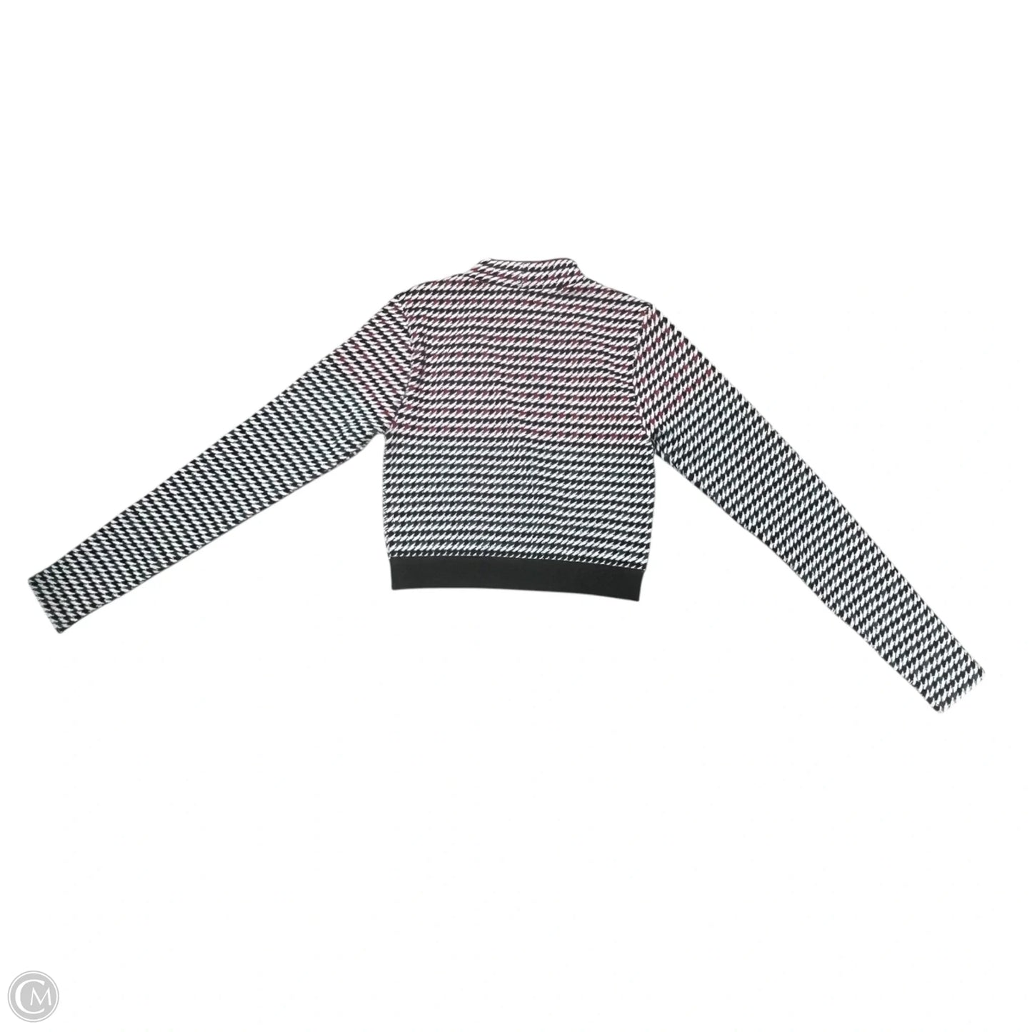 Athletic Top Long Sleeve Collar By Fabletics In Green & Red, Size: S