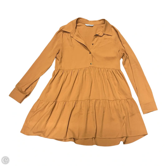 Dress Casual Short By Amanda Uprichard In Tan, Size: M