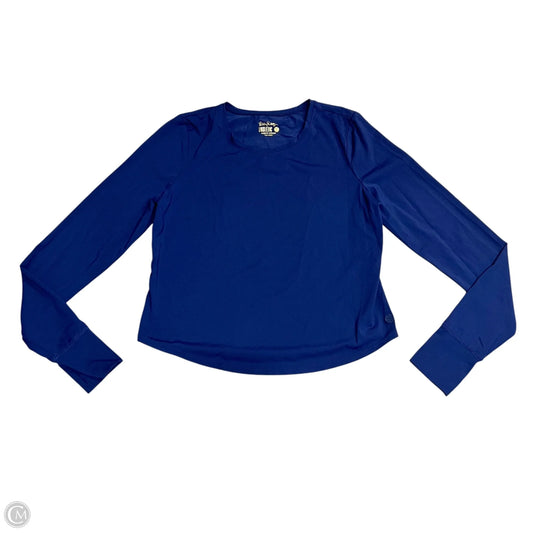 Top Long Sleeve Designer By Lilly Pulitzer In Blue, Size: S