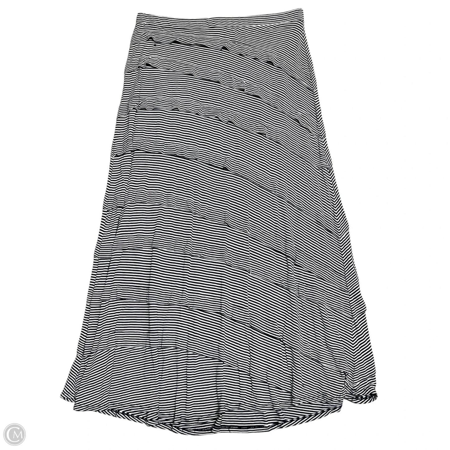 Skirt Maxi By Inc In Black & White, Size: 20