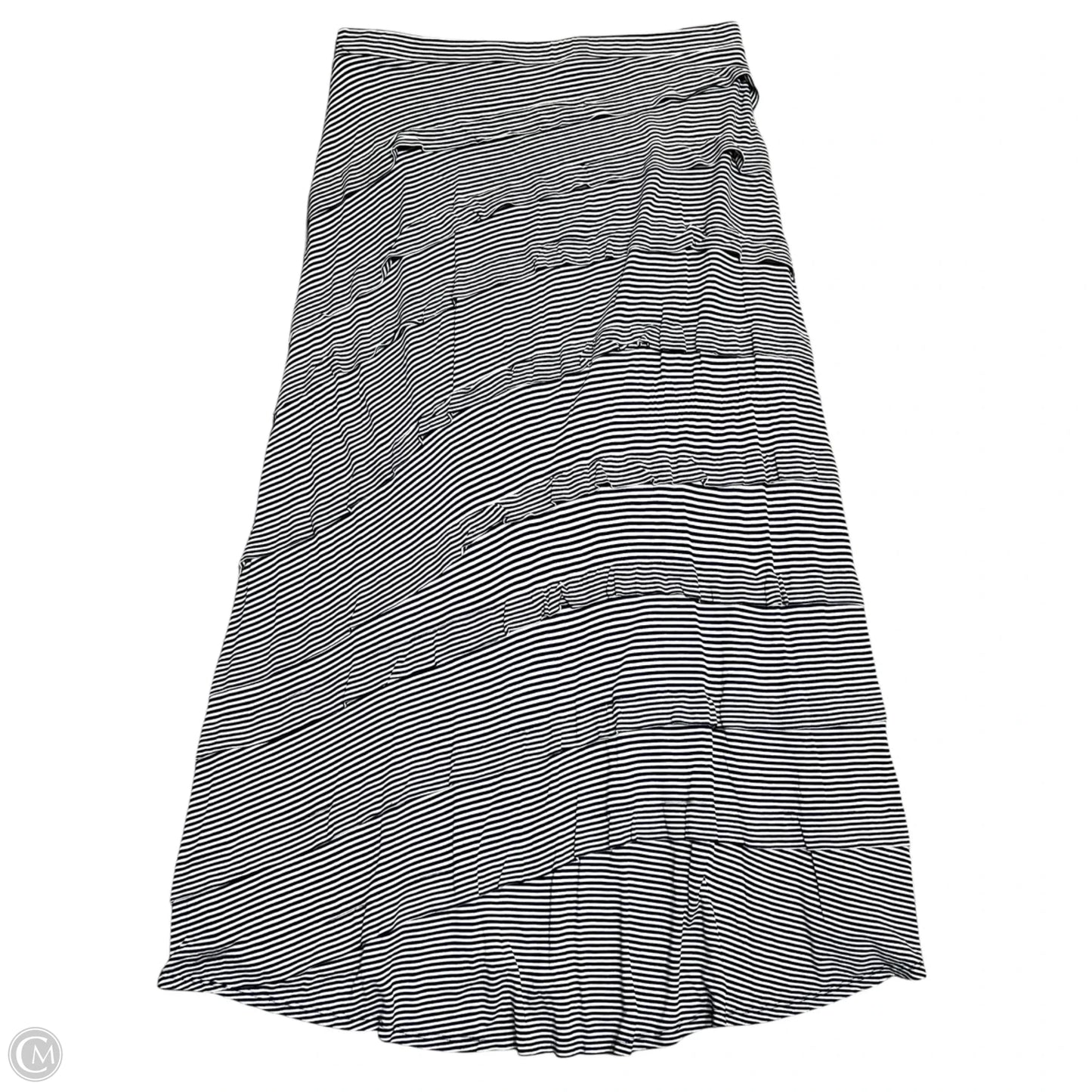 Skirt Maxi By Inc In Black & White, Size: 20