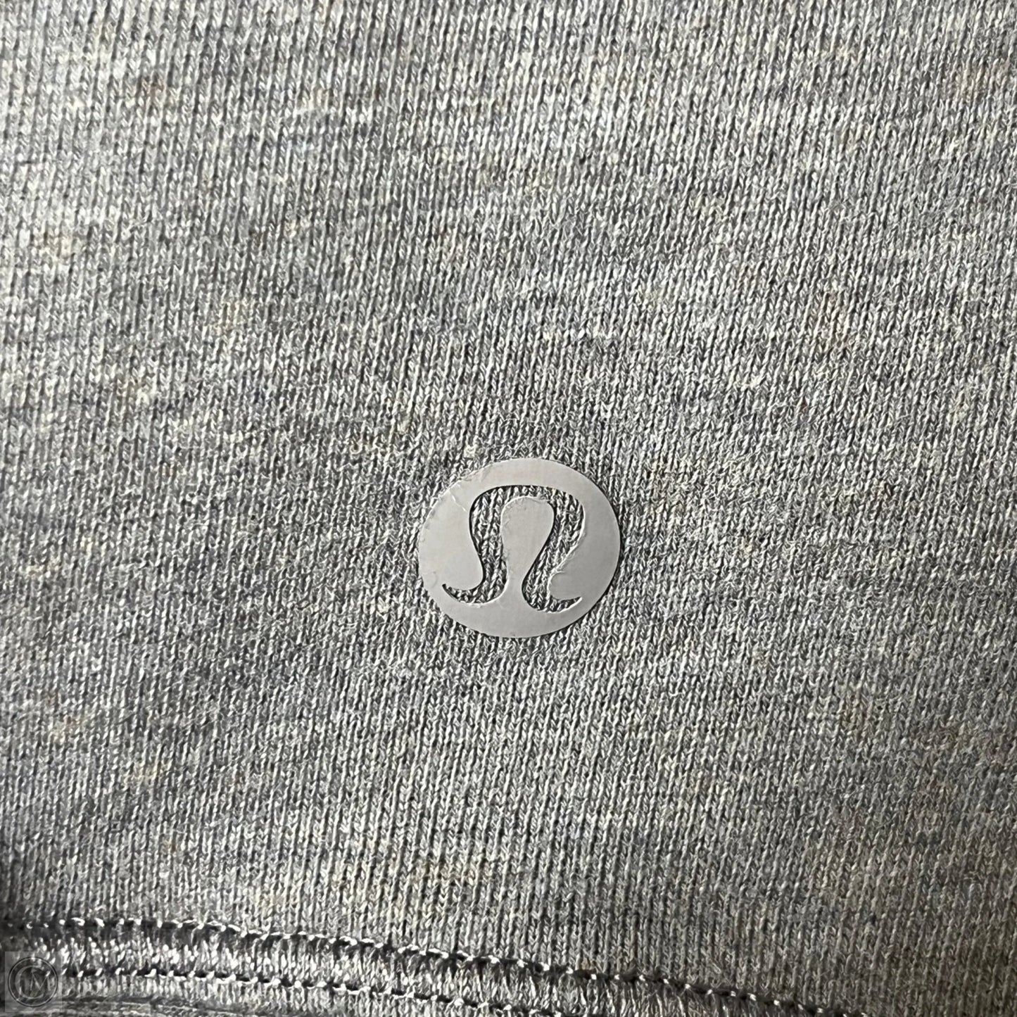Athletic Sweatshirt Hoodie By Lululemon In Grey, Size: S