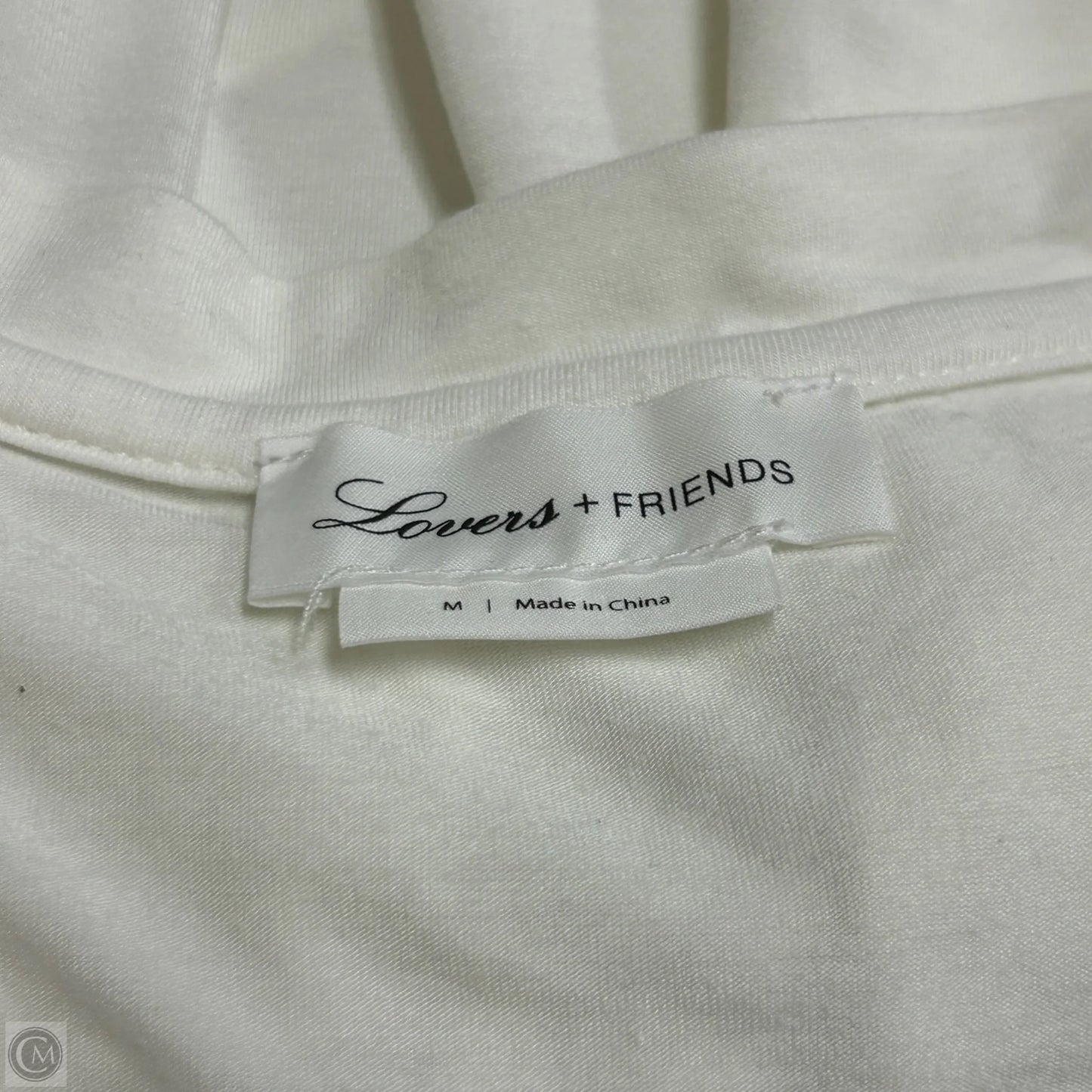 Top Short Sleeve Basic By Lovers & Friends In Cream, Size: M