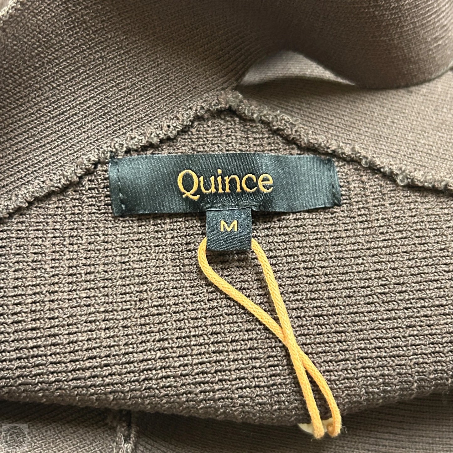 Top Sleeveless By Quince In Brown, Size: M