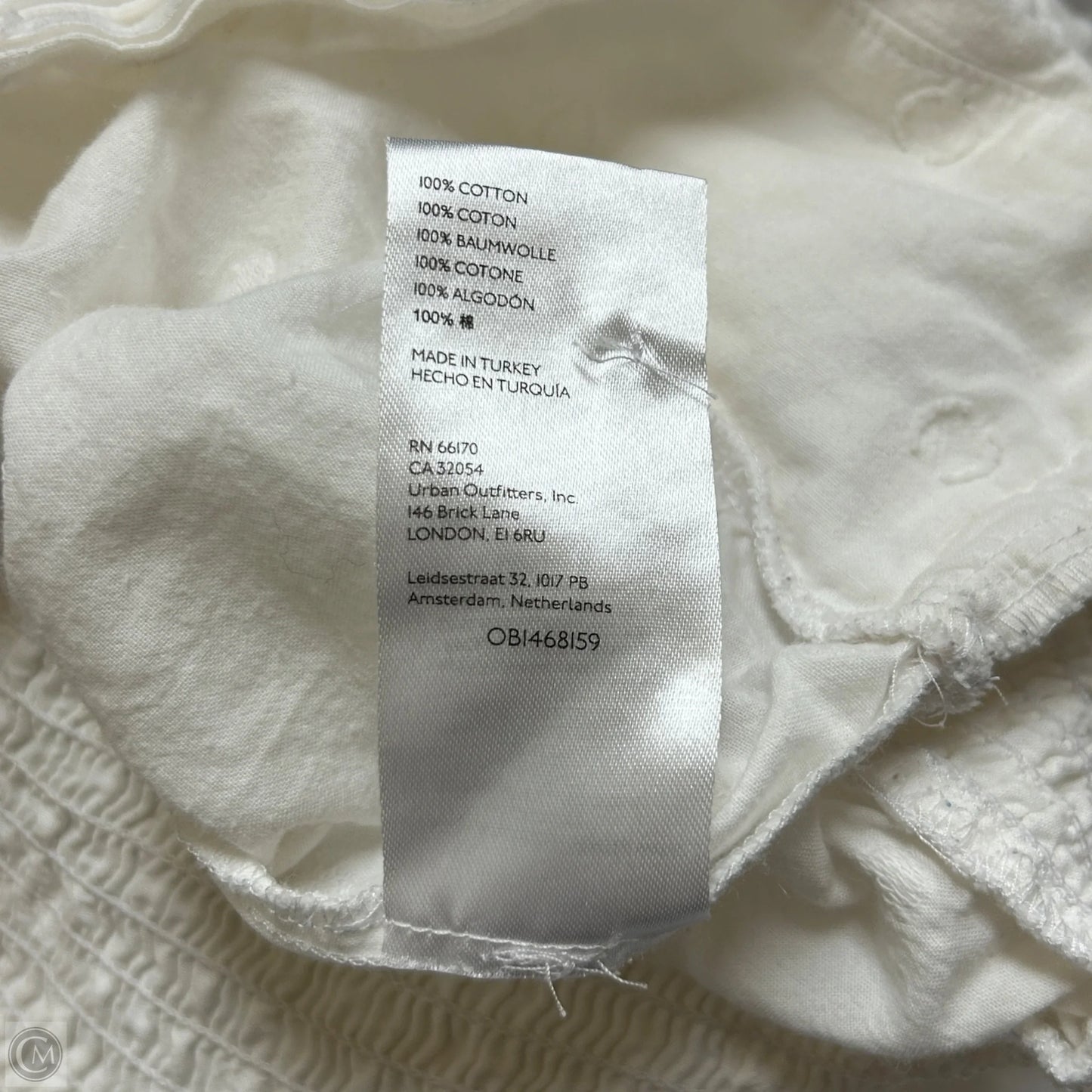 Top Long Sleeve By Maeve In Cream, Size: M