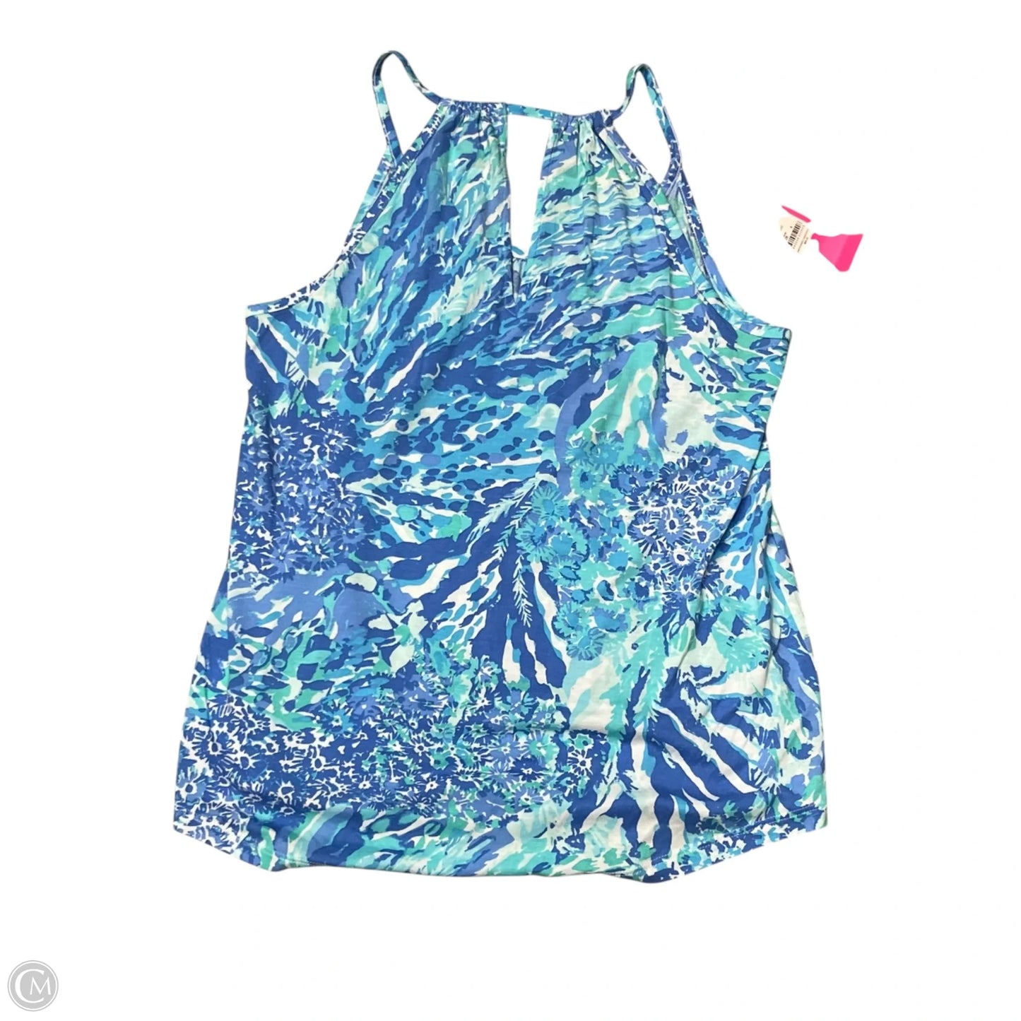 Top Sleeveless Designer By Lilly Pulitzer In Blue, Size: S
