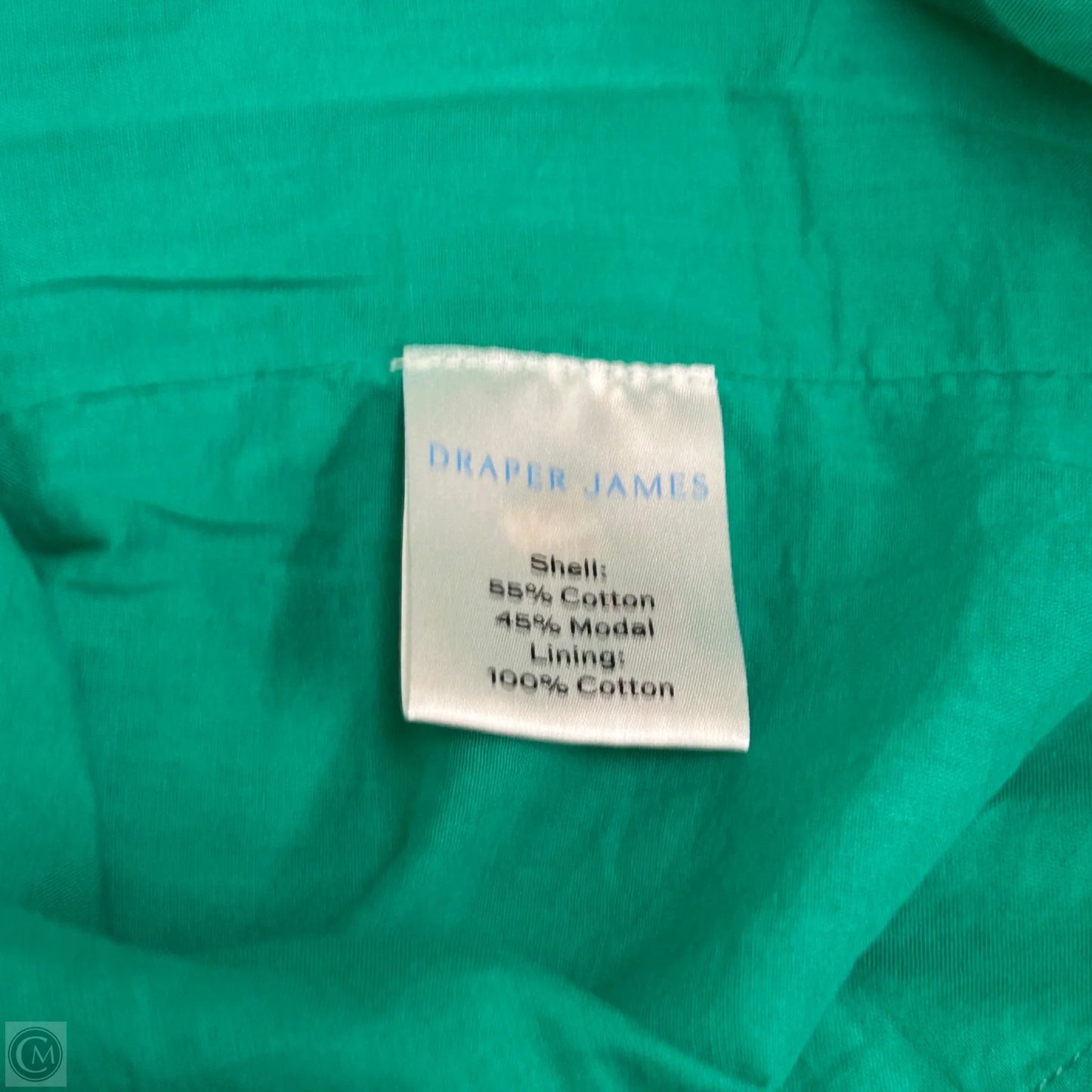 Dress Casual Midi By Draper James In Green & White, Size: M