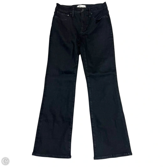 Jeans Flared By Madewell In Black Denim, Size: 2
