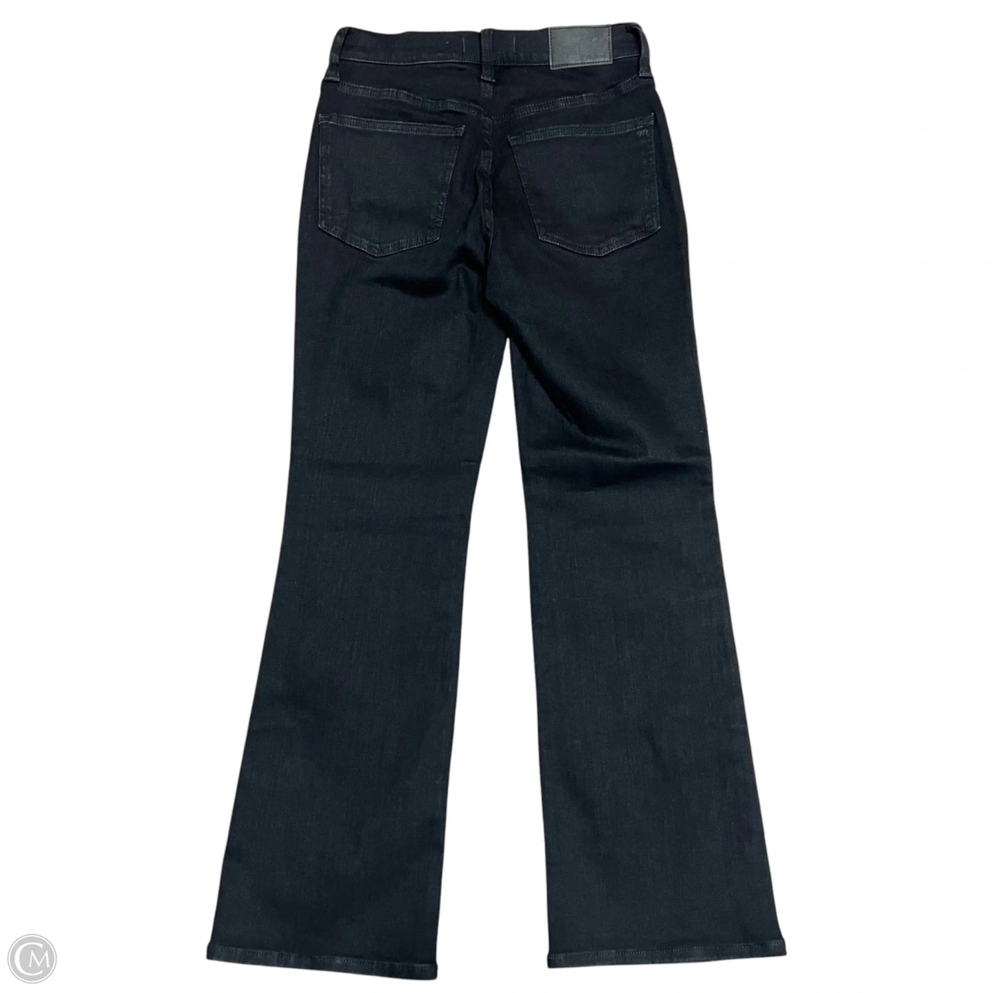 Jeans Flared By Madewell In Black Denim, Size: 2