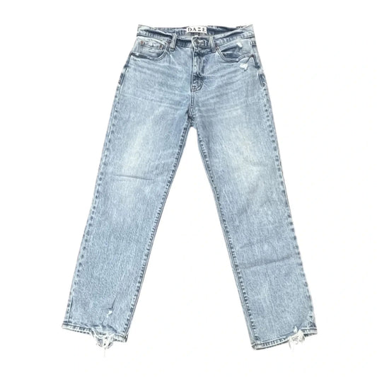 Jeans Straight By Daze In Blue Denim, Size: 2