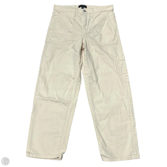 Jeans Wide Leg By Banana Republic In Tan Denim, Size: 6