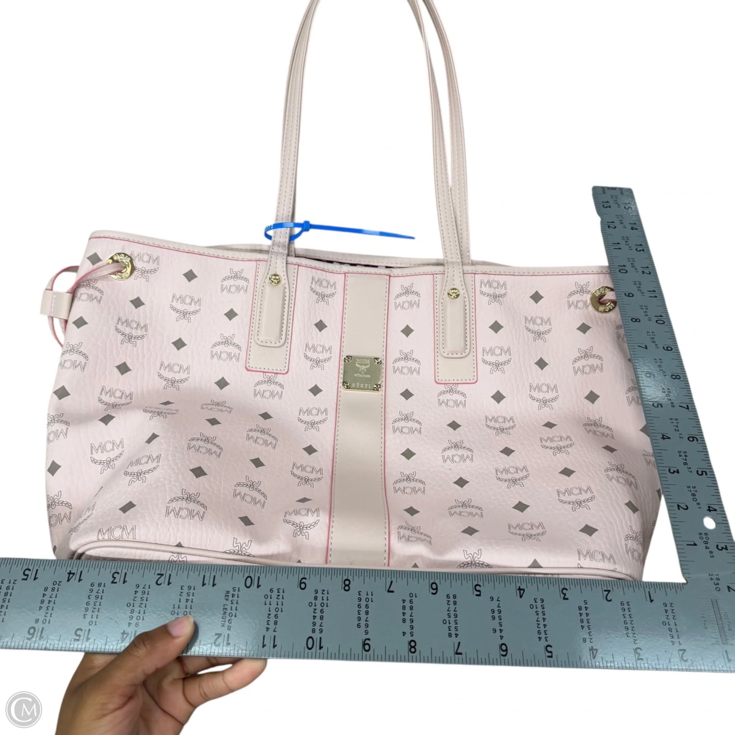 Tote Luxury Designer By Mcm, Size: Large