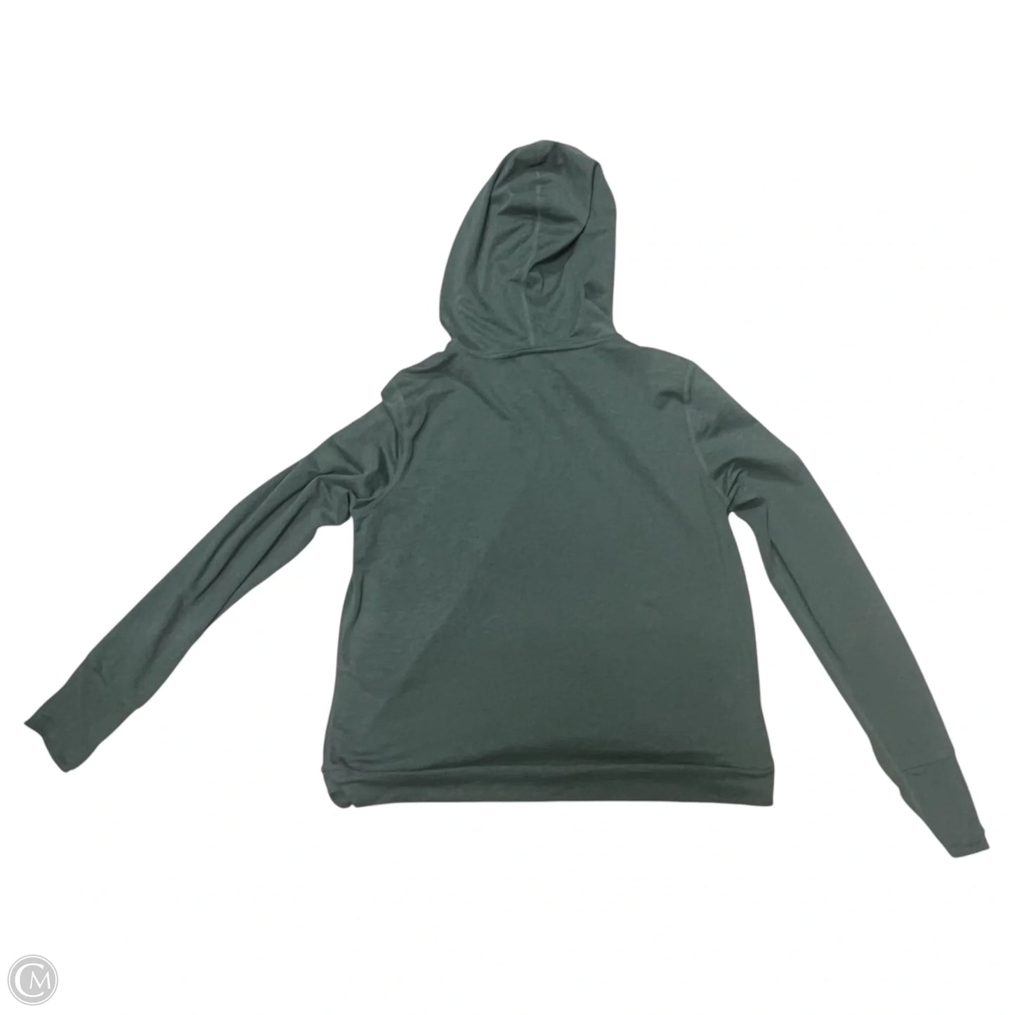 Athletic Sweatshirt Hoodie By Vuori In Green, Size: S