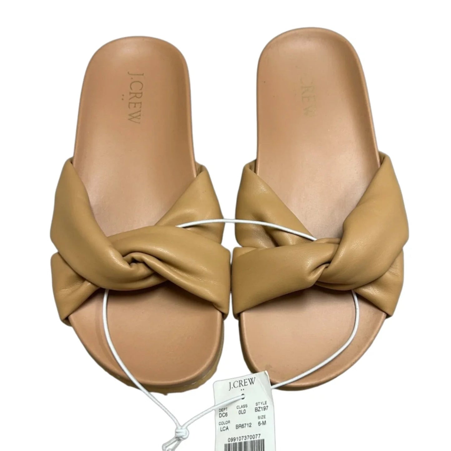 Sandals Flats By J. Crew In Tan, Size: 6