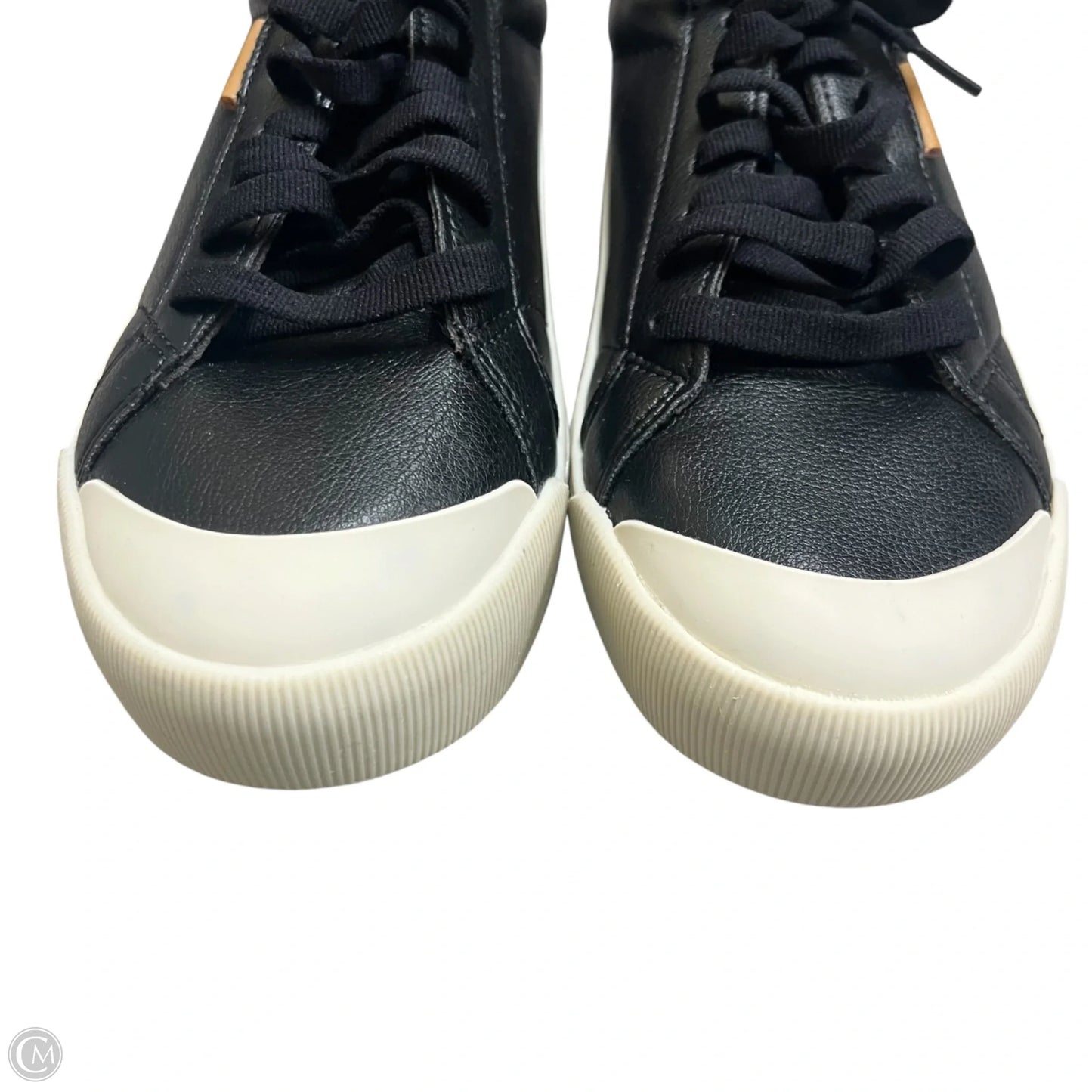 Shoes Sneakers By Dr Scholls In Black & Cream, Size: 6