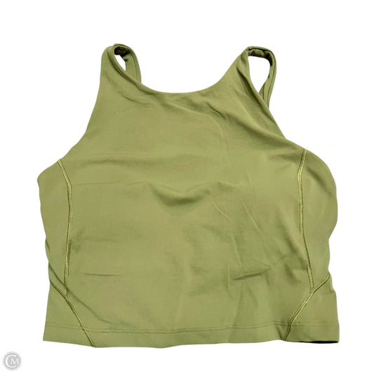 Athletic Bra By Lululemon In Green, Size: S
