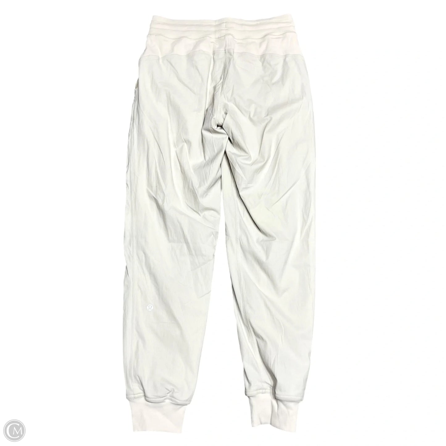 Athletic Pants By Lululemon In Cream, Size: 4