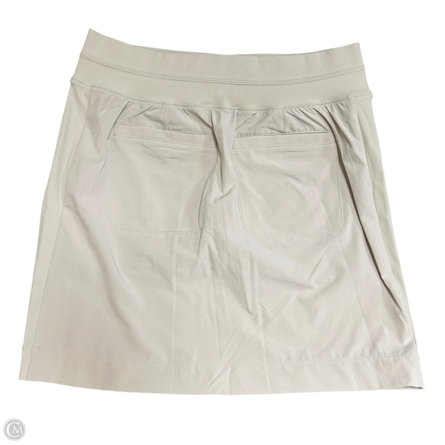 Athletic Skort By Athleta In Tan, Size: 6