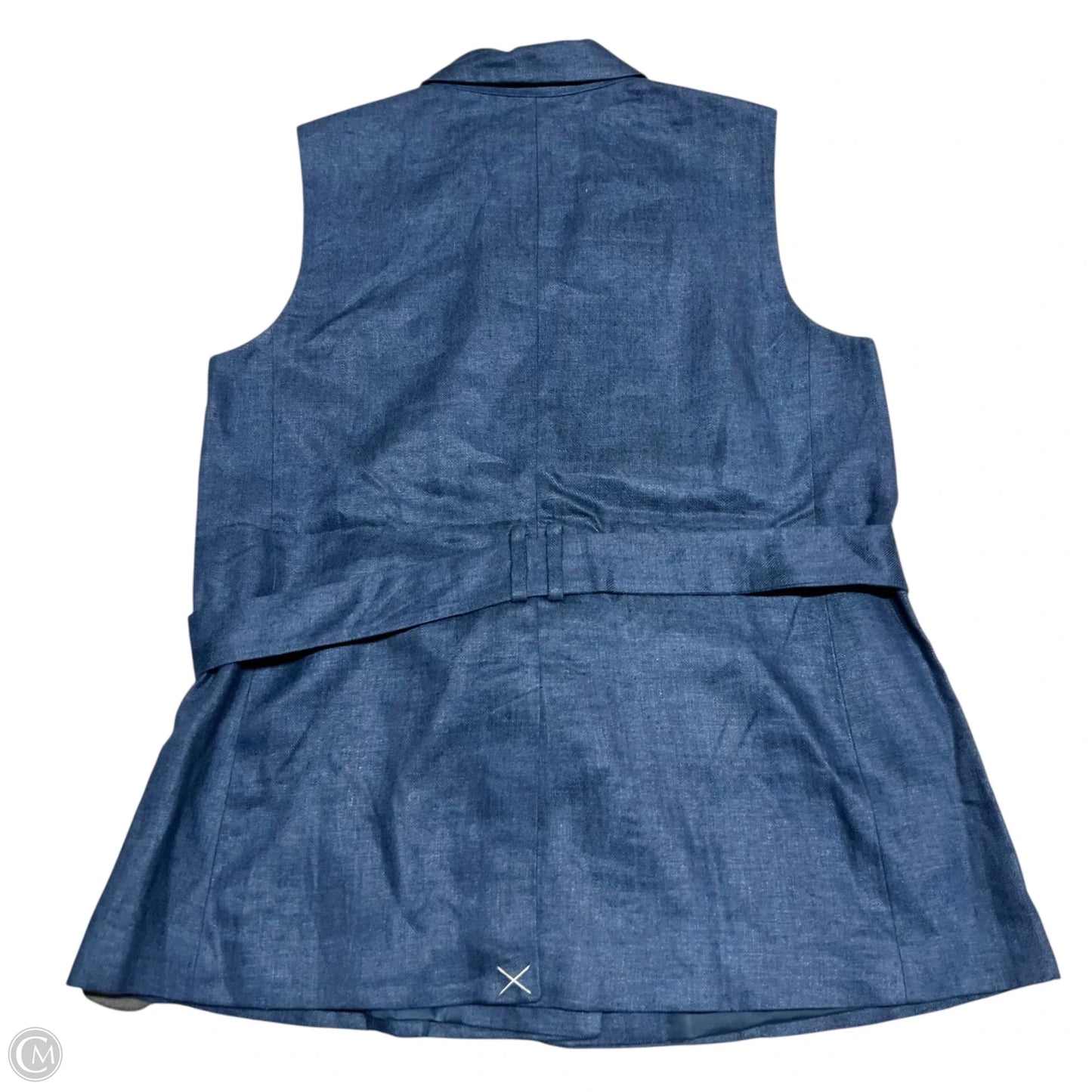 Vest Other By Talbots In Blue, Size: L