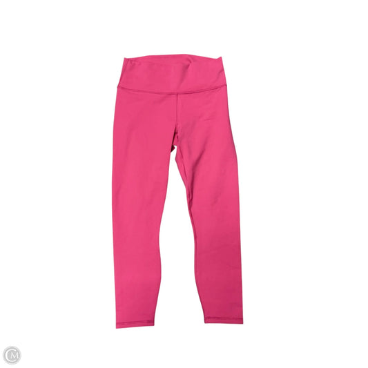 Athletic Leggings By Fabletics In Pink, Size: M