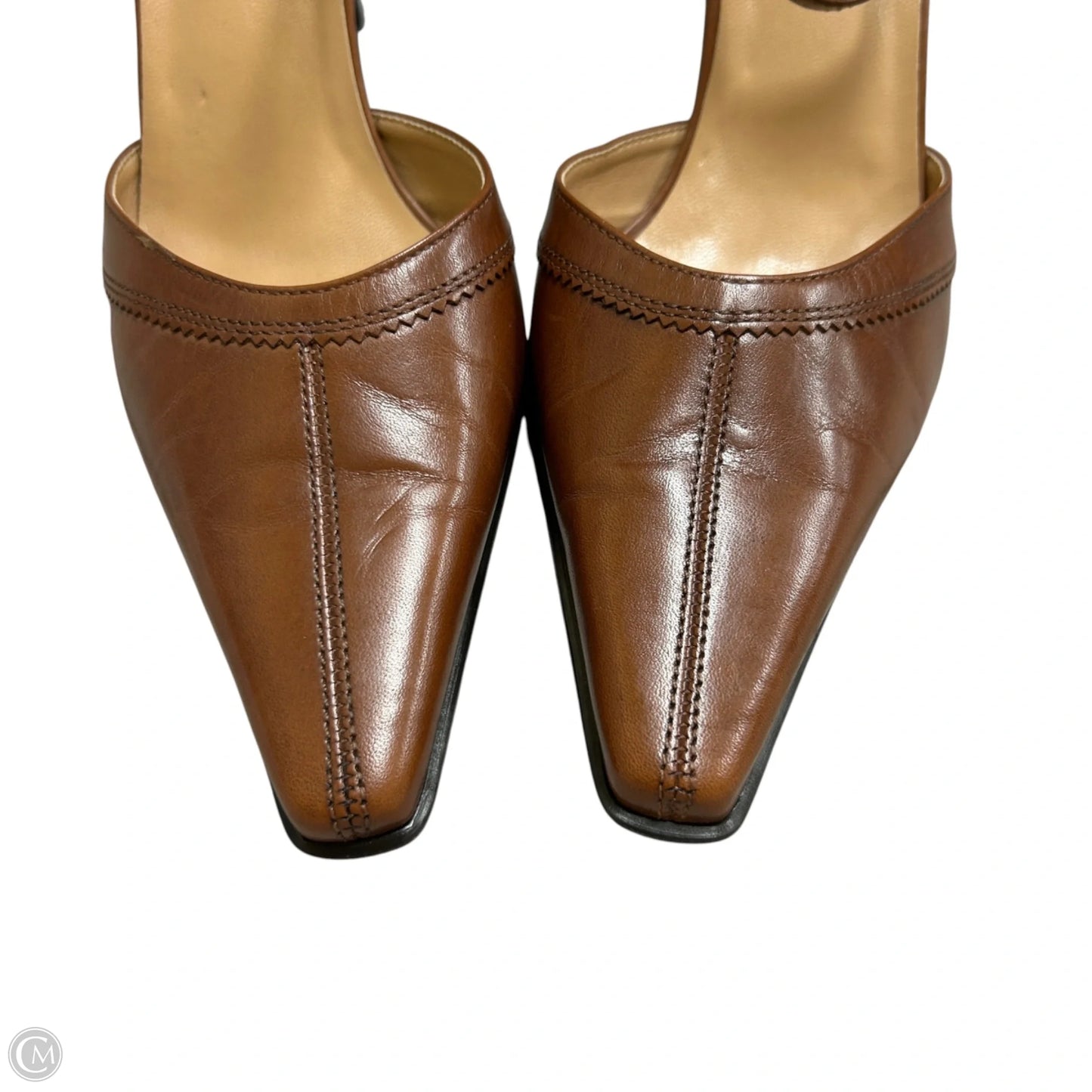 Shoes Heels Kitten By Franco Sarto In Brown, Size: 8