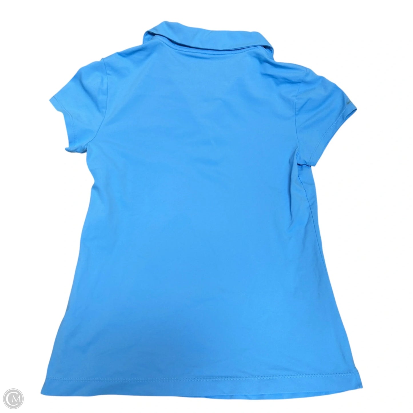 Top Short Sleeve Designer By Lilly Pulitzer In Blue, Size: S