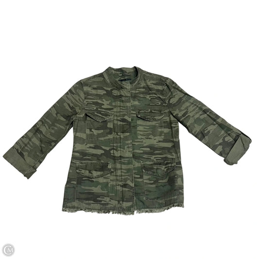 Jacket Denim By Sanctuary In Camouflage Print, Size: Xs
