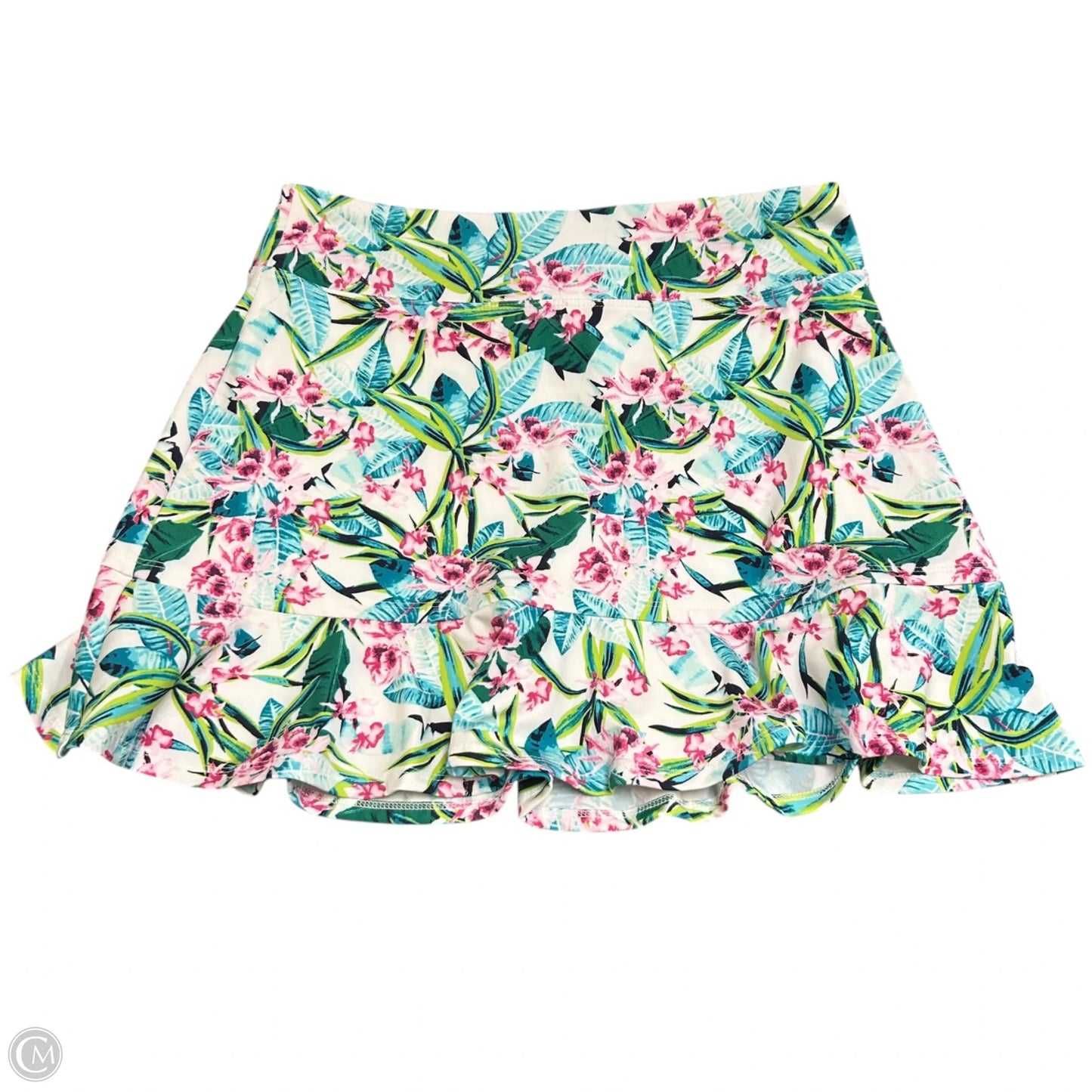 Athletic Skort By Tommy Bahama In Tropical Print, Size: 8