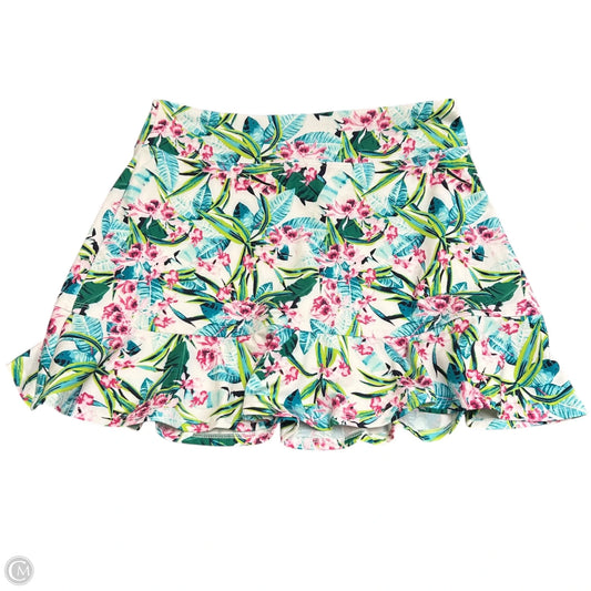 Athletic Skort By Tommy Bahama In Tropical Print, Size: 8