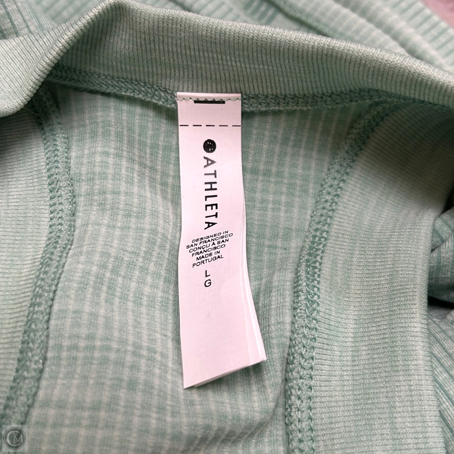 Athletic Tank Top By Athleta In Green, Size: L